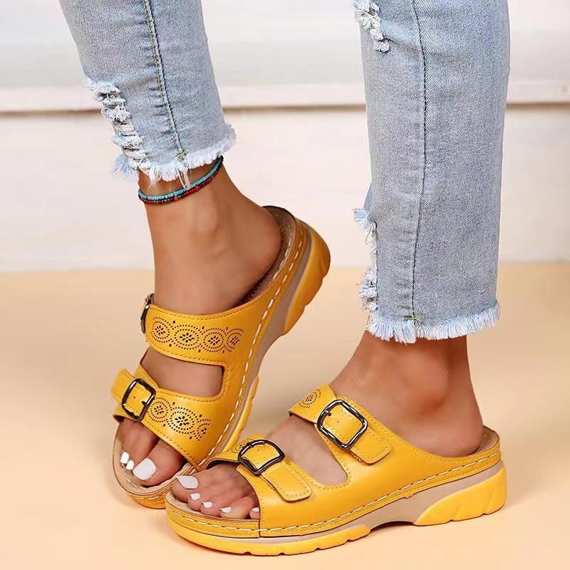 🔥ULTIMO GIORNO SCONTO 60%🔥 - Sandali Casual con Zeppa da Donna
