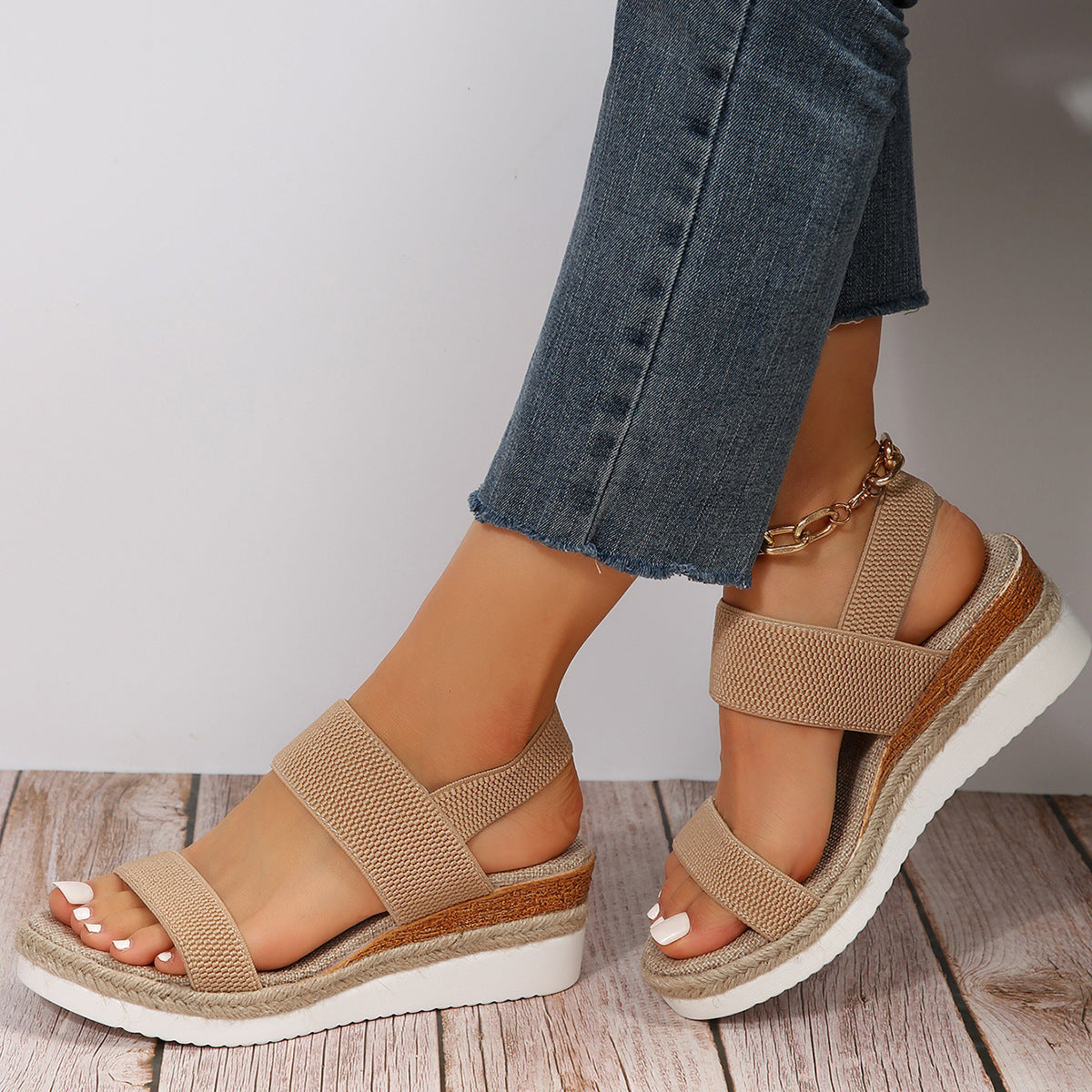 🔥ULTIMO GIORNO SCONTO 60%🔥 - Sandali Casual con Zeppa da Donna