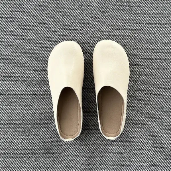 LetcloTM Pantofole in pelle italiana da donna / Scarpe ortopediche