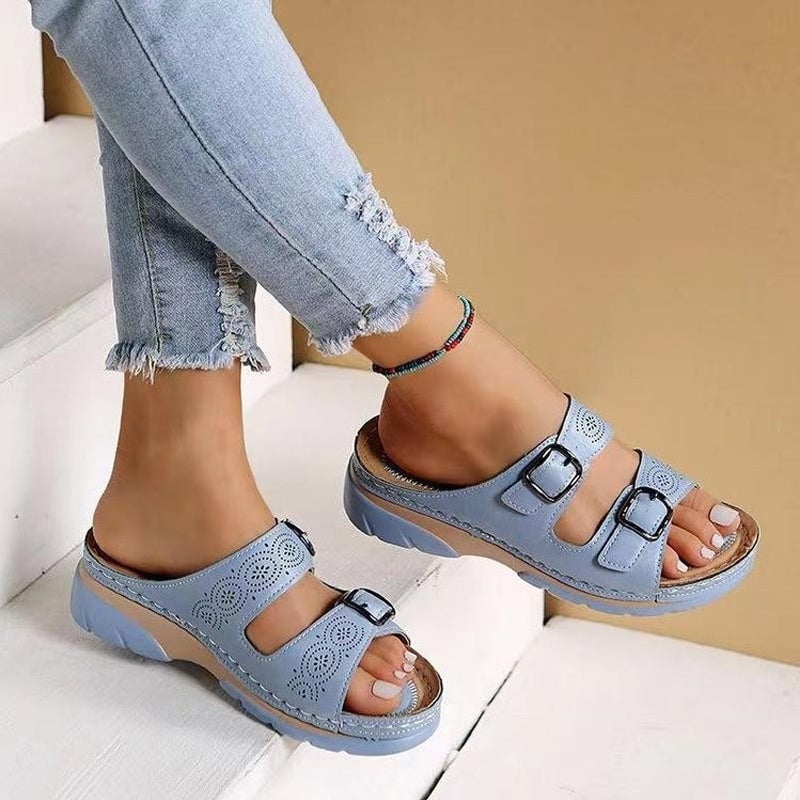 🔥ULTIMO GIORNO SCONTO 60%🔥 - Sandali Casual con Zeppa da Donna