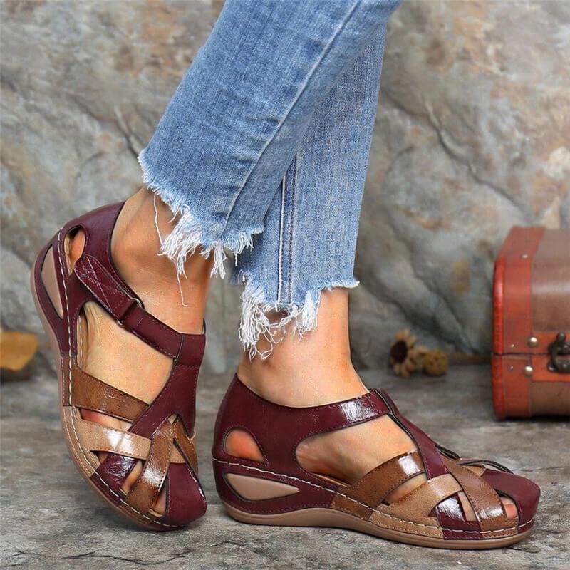 🔥ULTIMO GIORNO SCONTO 60%🔥-SANDALI ZEPPA CASUAL DA DONNA