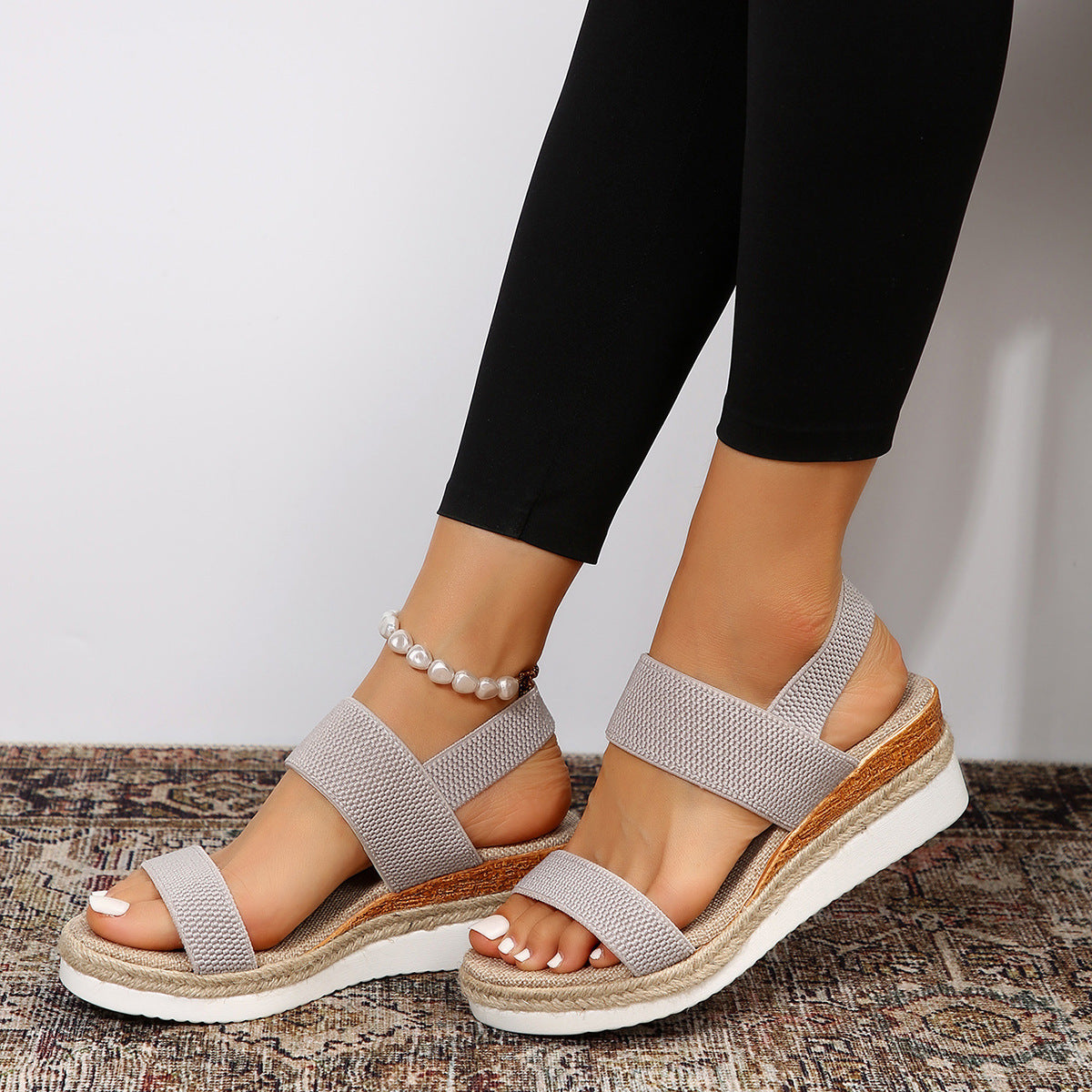 🔥ULTIMO GIORNO SCONTO 60%🔥 - Sandali Casual con Zeppa da Donna
