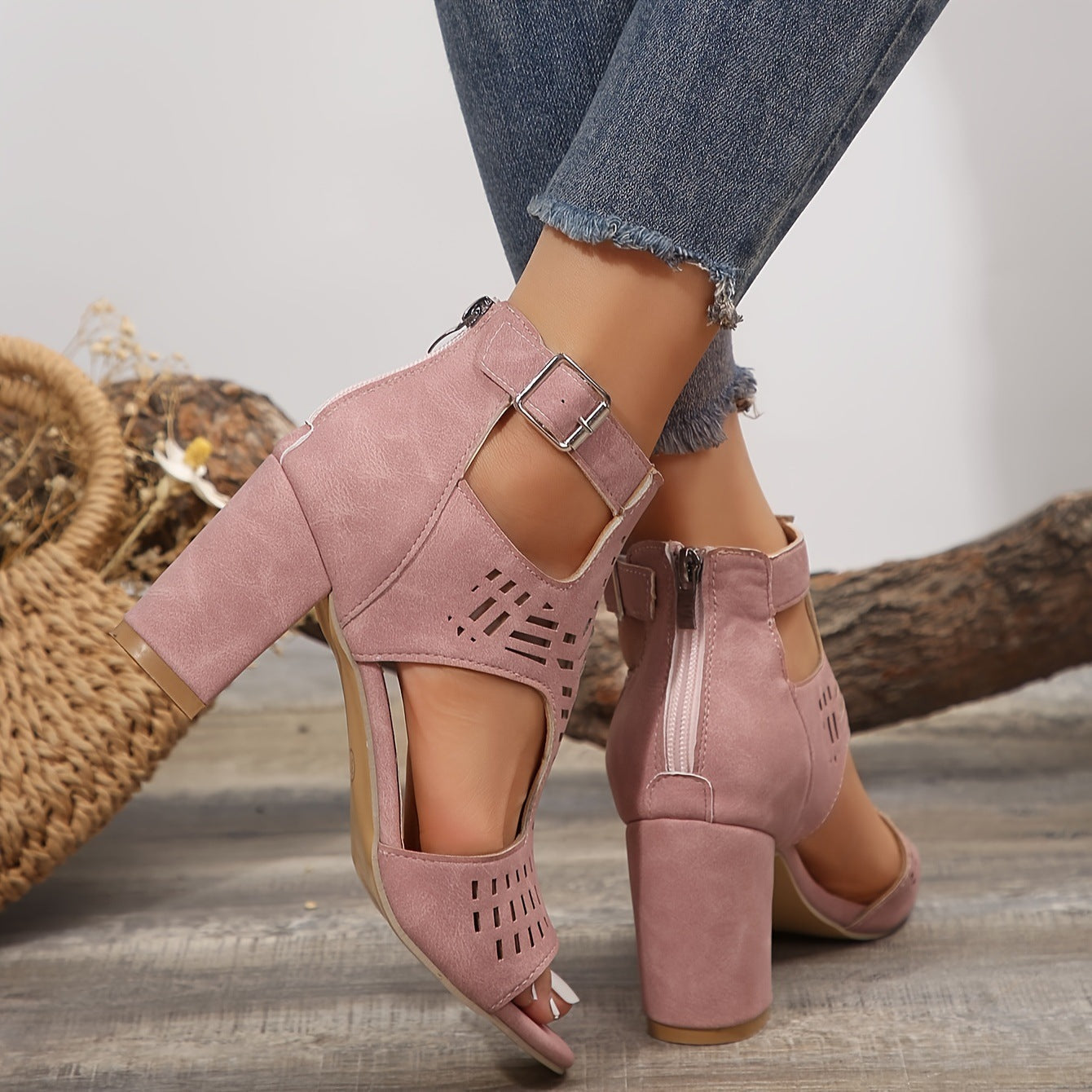 🔥Ultimo giorno di promozione SCONTO 50% - Sandali ortopedici retrò con tacco a zeppa da donna