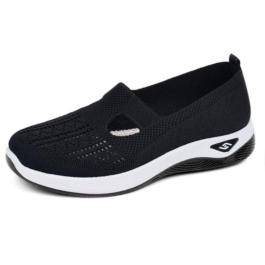 2026 Spring Summer Women's Slip-Ons | Airy Knit Fabric & All-Day Comfort